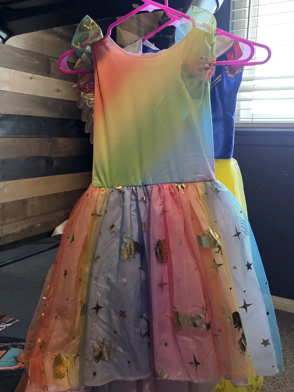 Disney Blue Elsa Snowflake Sparkle Costume Dress - Picture 5 of 7